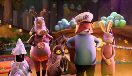 שועל וארנבת מצילים את היער